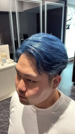 カラー メンズ 石崎 瀬那のヘアスタイル