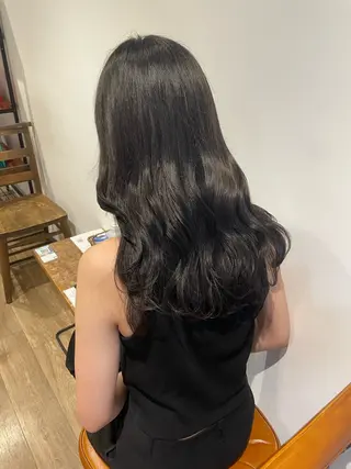 ロング カラー ヘアアレンジ coco♡ 韓国hairのヘアスタイル