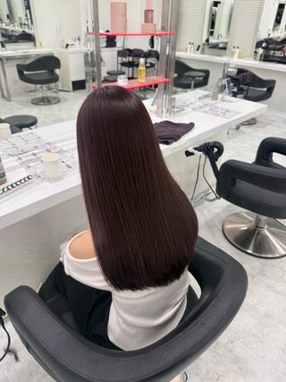 ロング カラー ヘアアレンジ 暖色/ブリーチなし カラー/Anri🌹のヘアスタイル