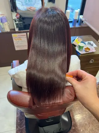 ミディアム 藤田 竜成のヘアスタイル