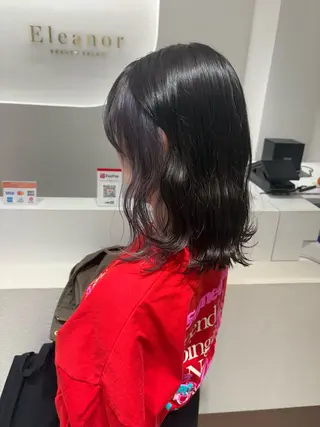 ミディアム カラー 🦋YUI 髪質改善 ブリーチ 着付け🦋のヘアスタイル