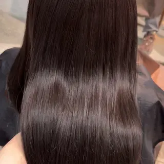 ロング カラー ヘアアレンジ 韓国ヘア/レイヤー/ 🩶ツブラ🩶のヘアスタイル