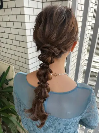 ヘアアレンジ 参列・イベントヘア♡ ゆいなのヘアスタイル