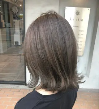 ミディアム カラー Lafithhair lov. 福山駅家店のヘアスタイル