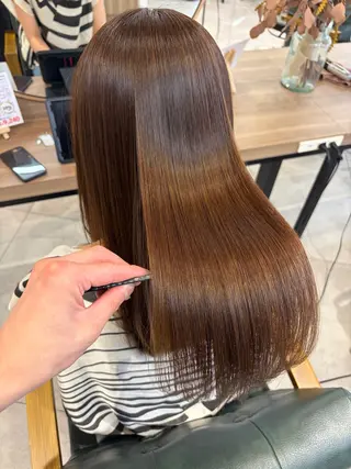 ロング 口コミ5.0🌈町田 👑美髪/縮毛矯正のヘアスタイル