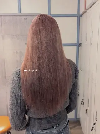 ロング カラー 🏹MIYU¦抜け感 ×柔らかカラーのヘアスタイル