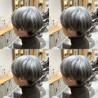 カラー メンズ レイヤー×艶髪特化 マネージャー安藤光司のヘアスタイル