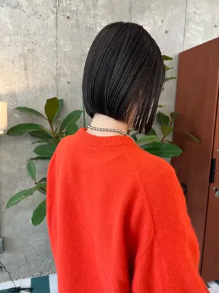 ショート HINA/栄/ボブ/ ボブパーマ/インナーのヘアスタイル