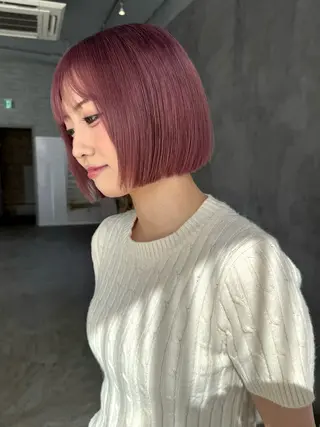 ミディアム sota/透け感/モ ノトーン/ヘルシーのヘアスタイル