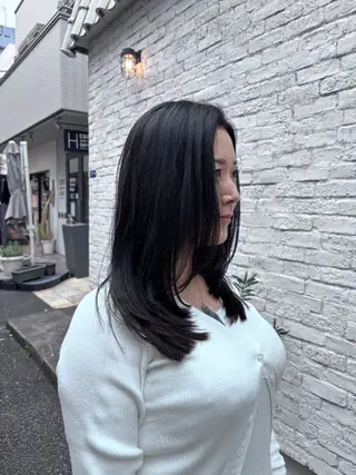 ロング SHO 👻原宿 /艶カラーのヘアスタイル