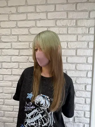 ロング 森脇 涼のヘアスタイル