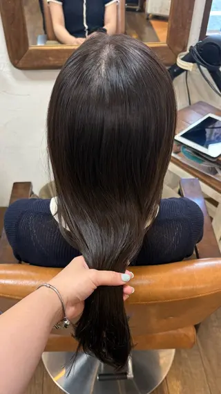 セミロング 元山 レイヤーボブ /透明感艶カラー🌻のヘアスタイル