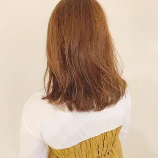 ミディアム カラー 中川 竜誠のヘアスタイル