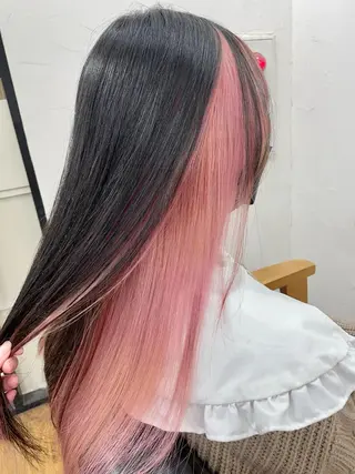 ロング 青木 優歩のヘアスタイル