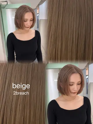 ショート チャコ|暖色 |ボブ•レイヤーのヘアスタイル