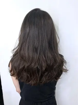 ロング カラー パーマ メンズ縮毛矯正 細谷碧海のヘアスタイル