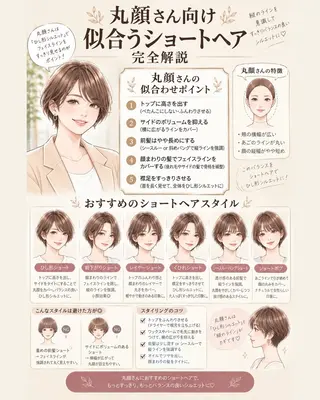 ショート 40歳〜支持No.1 /似合わせ特化の達人のヘアスタイル