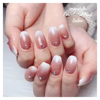 ミディアム ネイル 🐾enen style 🐾のネイルデザイン