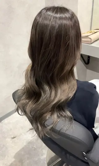 ロング カラー 林 聖也のヘアスタイル