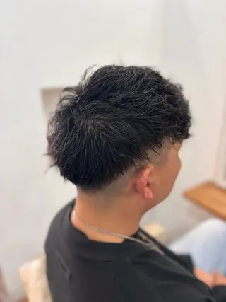 メンズ 永井大樹✨ 透明感カラー✨のヘアスタイル