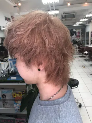 ショート 海外デザイン好きな方 滝沢錬平のヘアスタイル
