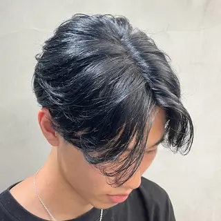 ミディアム カラー ヘアアレンジ メンズ fifth 石川 凪のヘアスタイル
