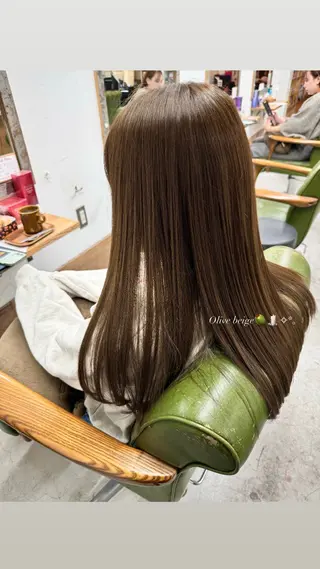ロング カラー YUNA🧡 艶髪/Wカラー🧡のヘアスタイル