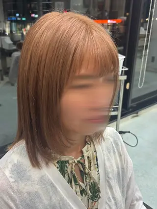 ミディアム WiLL 梶岡日菜のヘアスタイル