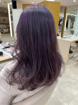 ロング カラー 盛れるレイヤーカット 得意🌹井上美沙のヘアスタイル