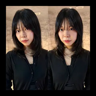 ミディアム カラー mai / linoah˚✧のヘアスタイル
