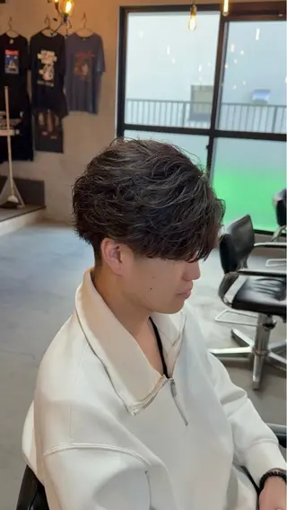 ショート メンズ特化/センター /ニュアンス/天野のヘアスタイル