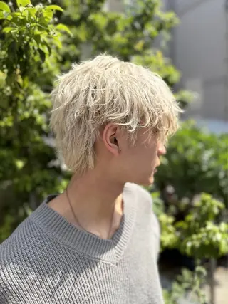 ショート 🐺新宿manabu プルエクステのヘアスタイル