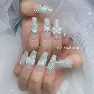 ネイル HANA 長さだしのネイルデザイン