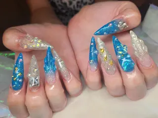ネイル 💜bora .のネイルデザイン