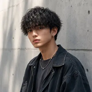 ショート パーマ メンズ 🔮メンズ縮毛矯正 メンズパーマ💎竹永のヘアスタイル