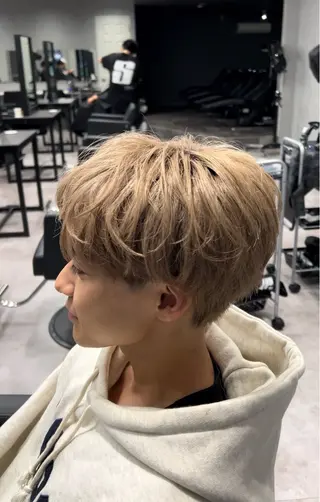 カラー メンズ 長谷川 慈英のヘアスタイル