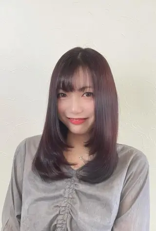 セミロング 今川達也/美髪 /お悩み改善のヘアスタイル