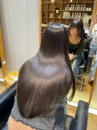 ロング パーマ 縮毛矯正/レイヤー 🌙児玉光瑠のヘアスタイル