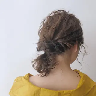 セミロング カラー ヘアアレンジ アイブロウ 🍋黒瀬梨央の眉毛・アイブロウイメージ