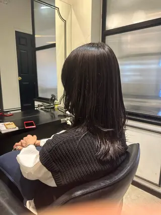 ロング TR付きカット無料✨ ✨いのうえもなみのヘアスタイル