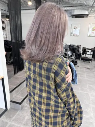 ミディアム カラー ヘアアレンジ 💎lino _by _ACNE💎 🧸のヘアスタイル