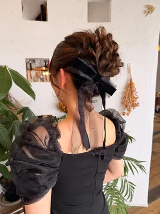 ヘアアレンジ 🌸小掛🌸 豊橋外国人風カラーのヘアスタイル