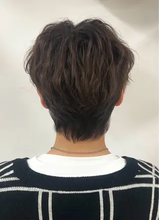 ヘアアレンジ メンズ 🧣艶カラー・ヘア セット Chie🧸のヘアスタイル