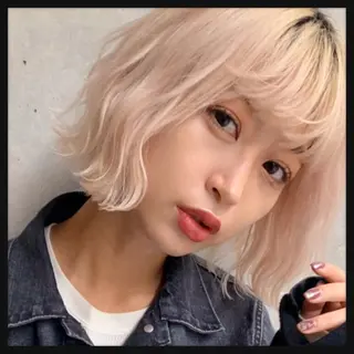 ショート カラー パーマ ヘアアレンジ メンズ キッズ ネイル マツエク・マツパ 🌈髪質改善🉐割✨ 🌻“ever”🌻のヘアスタイル