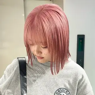 ショート カラー ハイトーン/ボブ 🎀sonokaのヘアスタイル
