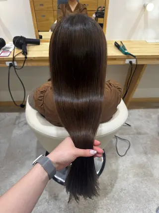 ロング 盛れる透明感カラー ♡ayana♡のヘアスタイル