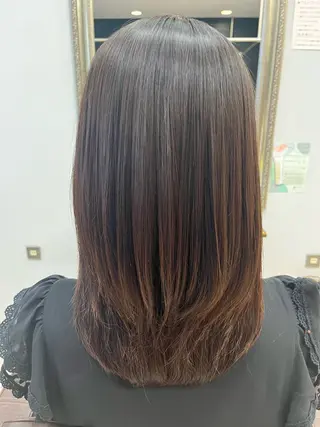 セミロング パーマ 産休の為お休みです! 小島凜のヘアスタイル