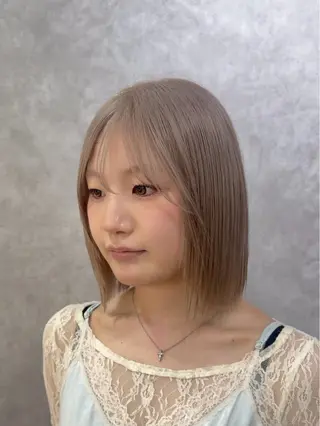 ロング カラー 色落ちまで盛れる 💟まなみのヘアスタイル