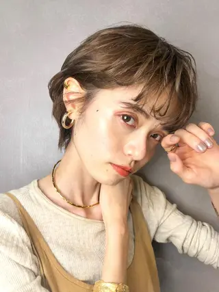 ショート 一ノ瀬 暁のヘアスタイル