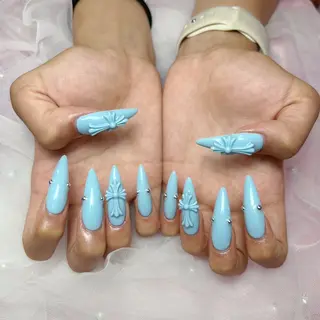 ネイル Jr.ネイリスト🤍 【Alissa】新栄のネイルデザイン